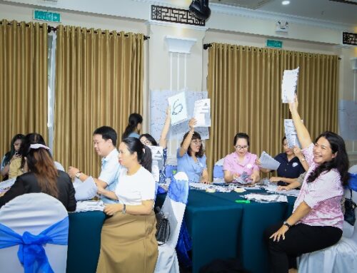 Hướng dẫn tập huấn lại cho giáo viên trong trường_Dự án DSEP